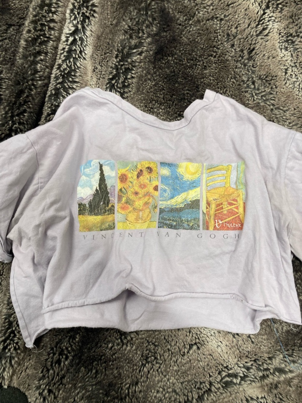 French Pastel Lilac Tee with Recipe Tag